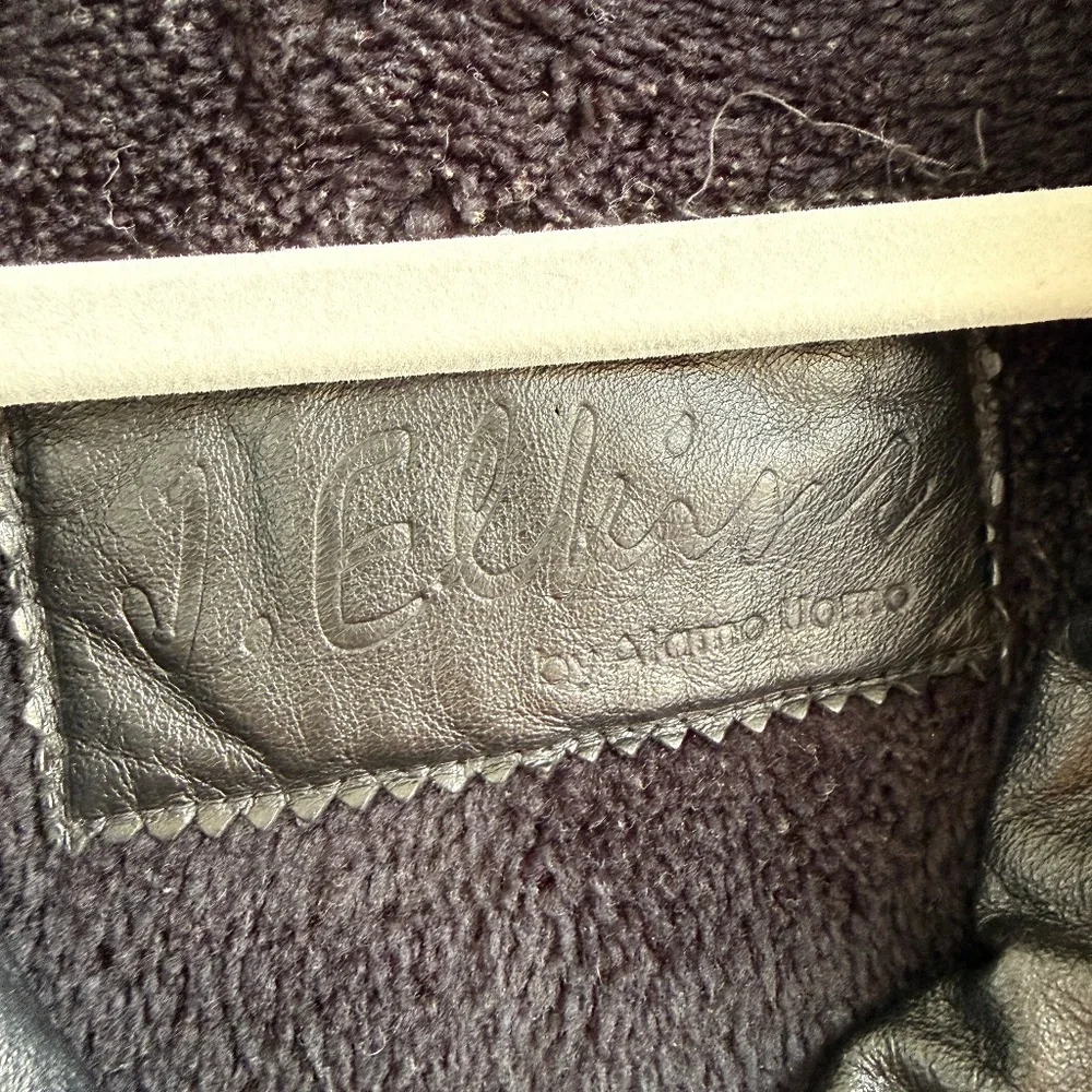 Vintage J Elkins by‎ Alamo Uomo | Leather Flight Jacket - Picture 3 of 9